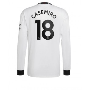 Manchester United Casemiro #18 Bortatröja 2022-23 Långärmad